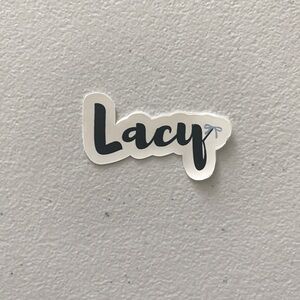 Cute Trendy Lacy Sticker